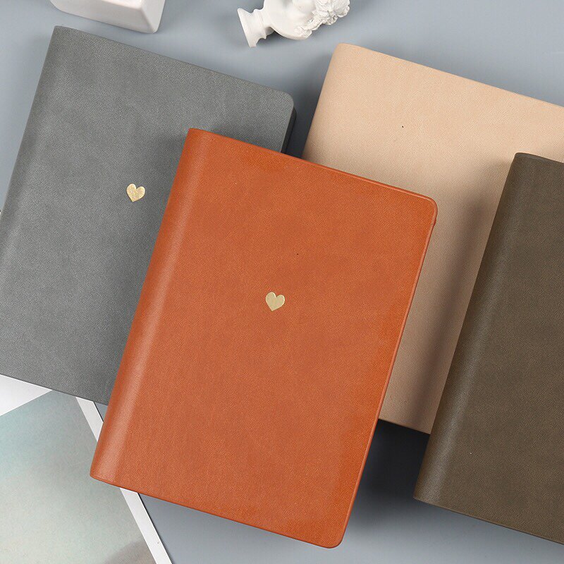 初品/is more 皮面手账本 复古经典简约商务日程计划本笔记本a5