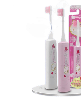 日本制hellokitty儿童电动牙刷