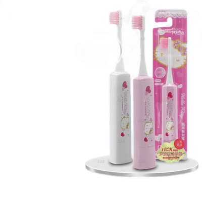 日本制hellokitty儿童电动牙刷