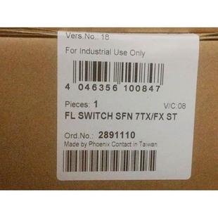 现货交换 2891110全新原装 SWITCH SFN 询价菲尼克斯FL 7TX