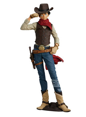 眼镜厂TCWJ 牛仔 路飞  海贼王TREASURE CRUISE景品手办