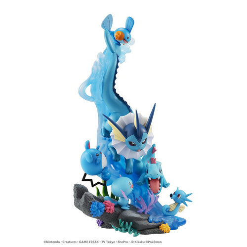 现货 MegaHouse 潮玩手办 GEM 宠物小精灵宝可梦 水系 水伊布