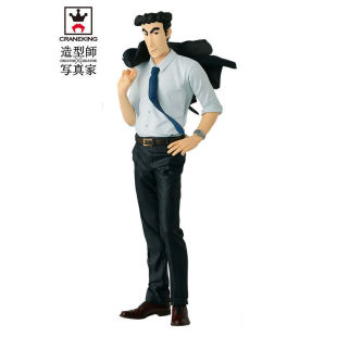 眼镜厂 写真家 造型师 蜡笔小新  野原广志  异色 再版 景品手办