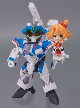 万代TS 超时空要塞 VF31J 齐格弗里德 芙蕾雅 鮟鱇 可动成品