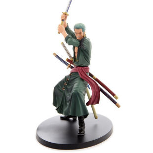 眼镜厂 海贼王 剑士刹那 索隆 砍剑 挥剑 ZORO 组立景品手办