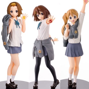 日本原装正品轻音少女平泽唯田井中律琴吹秋山澪中野梓景品手办