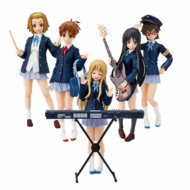 Max Factory Figma 琴吹䌷 田井中律 秋山澪 轻音少女 可动手办