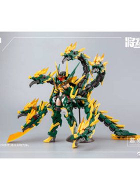 将魂姬 MG 02 关羽 雷神 五龙 豪华版 机娘拼装模型