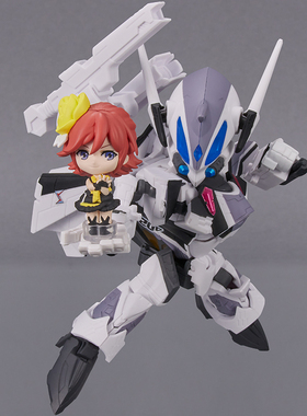 万代TS 超时空要塞 VF31F 齐格弗里德 with 巴卡妮雅 手办