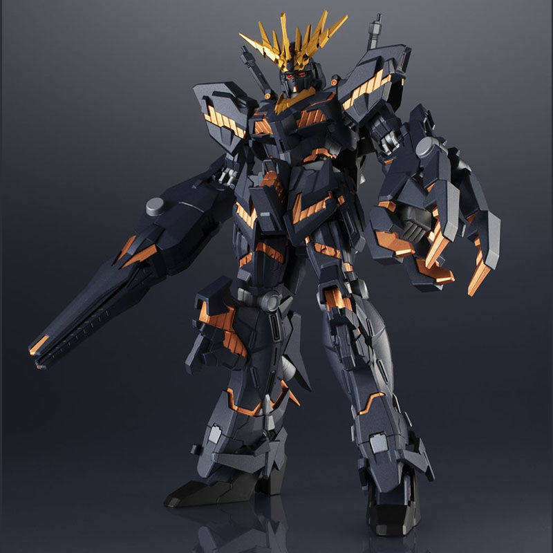 万代 gundam universe gu-05 banshee 报丧女妖 黑独角兽高达成品
