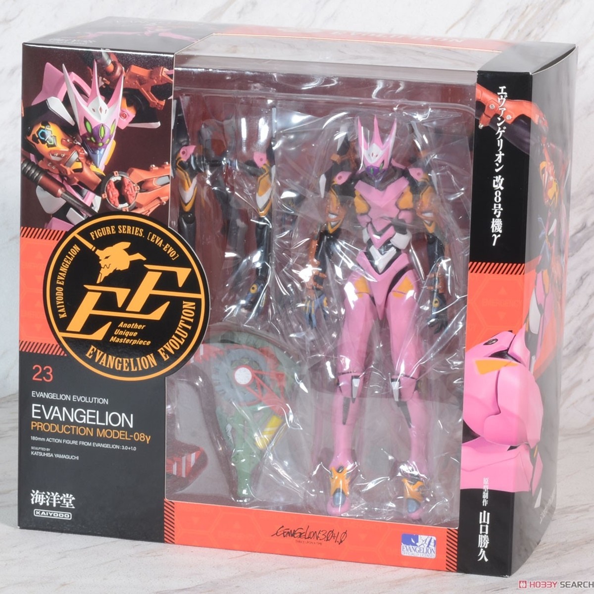 海洋堂 EVA 新世纪福音战士 23 八号机改 伽马 可动手办