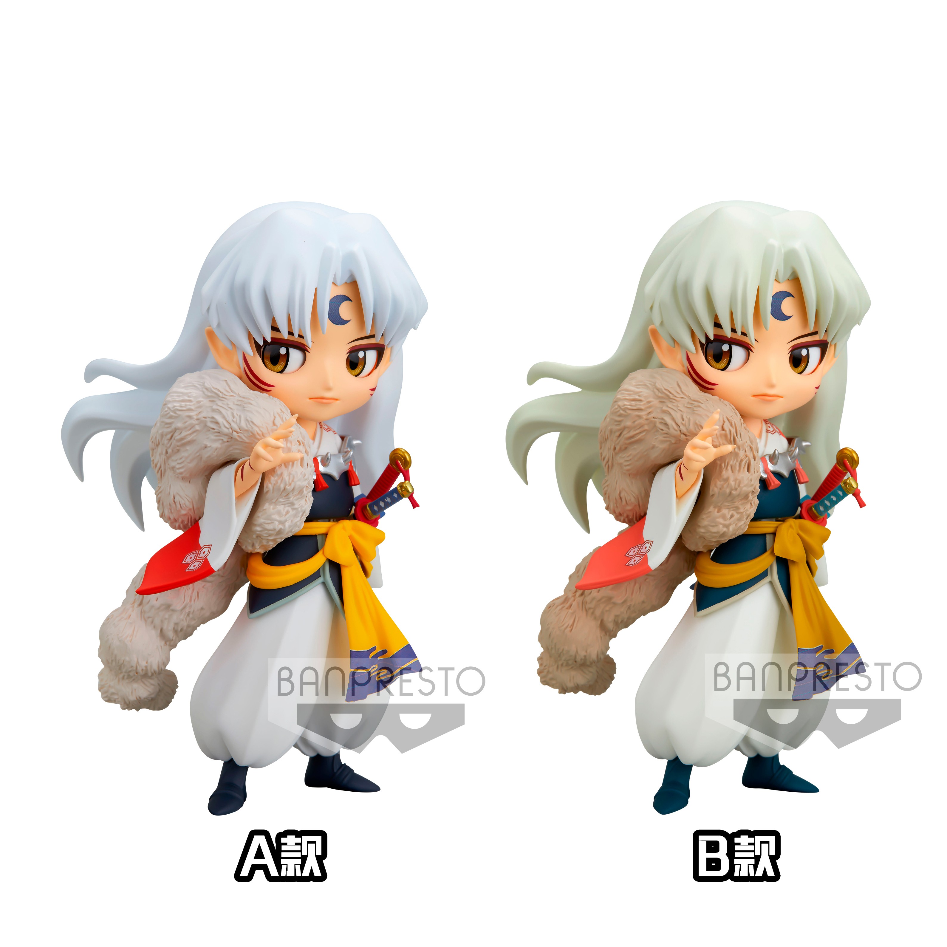 眼镜厂 q posket 犬夜叉 杀生丸 q版 景品手办摆件潮玩礼物车载