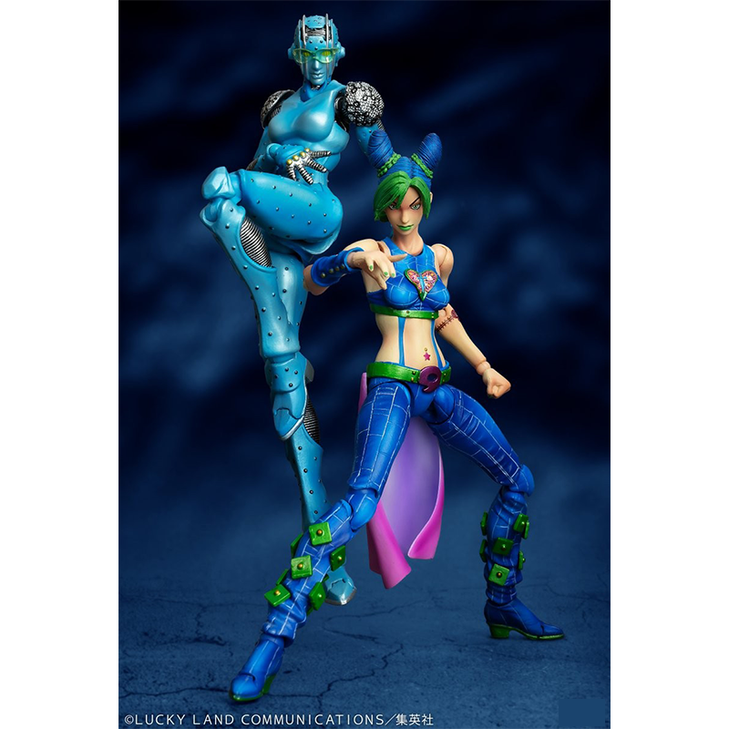 medicos 超像可动 jojo 石之海 空条徐伦 替身 自由之石 手办