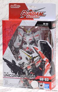 万代 GUNDAM UNIVERSE GU-03 Universe 独角兽 毁灭模式 成品模型