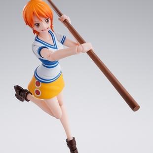 万代 海贼王 SHF 娜美 冒险序幕 可动手办 动漫周边