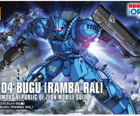 万代 HG 布古 兰巴机 原型扎古 GTOMS-04  高达拼装模型1/144