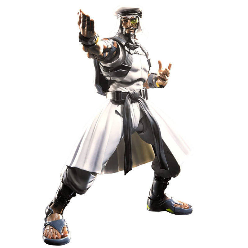 万代 shf 街头霸王5 街霸v 中东佬 拉希德 rashid 超可动手办