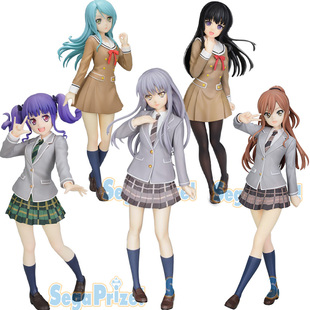 SEGA今井莉纱 凑友希那 冰川纱夜 宇田川亚子 白金 景品手办