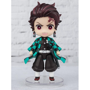 万代 鬼灭之刃 mini 灶门炭治郎 水之呼吸 Q版可动 现货成品手办