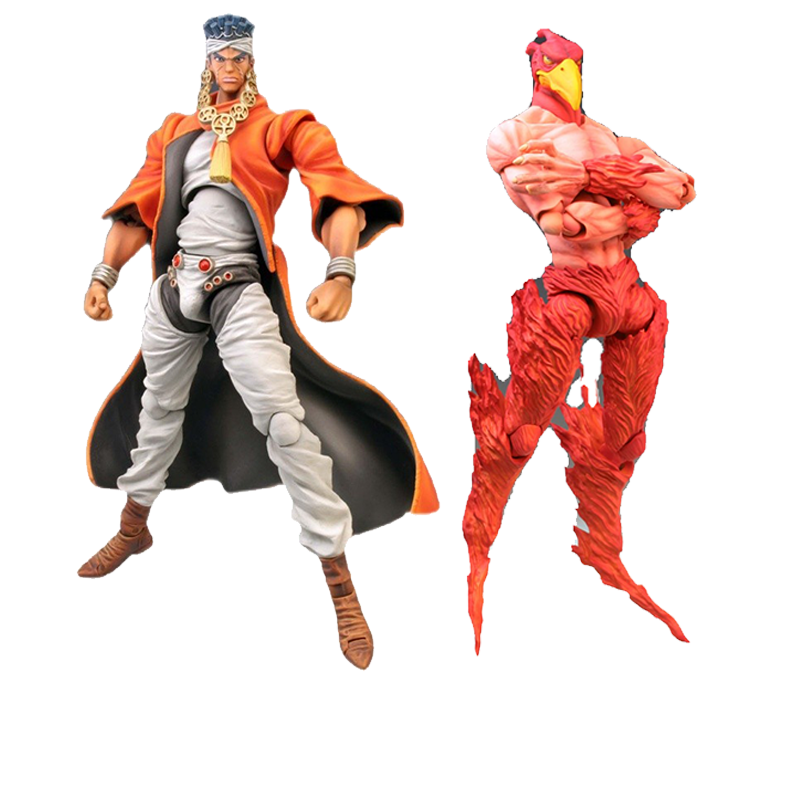 medicos 超像可动 jojo 星尘斗士 穆罕默德 红色魔术师 替身 手办