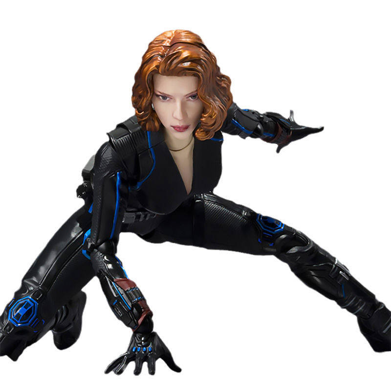 万代 shf 漫威复仇者联盟 复联 黑寡妇 black widow 可动手办成品