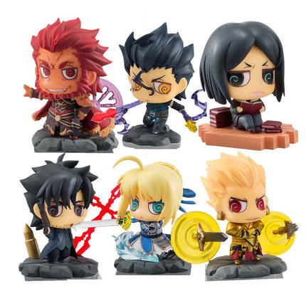 MegaHouse Fate/ZERO 圣杯战争 Lancer塞巴 Rider韦伯 蚊香眼盒蛋