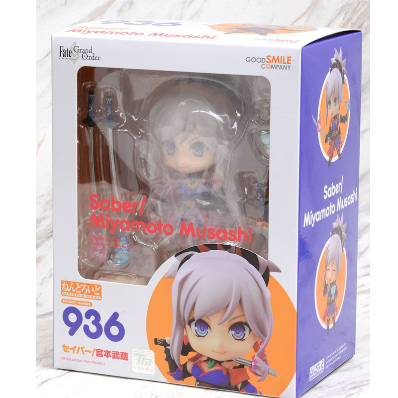 GSC 粘土人 FGO 宫本武藏 新免武蔵 Q版 可动手办