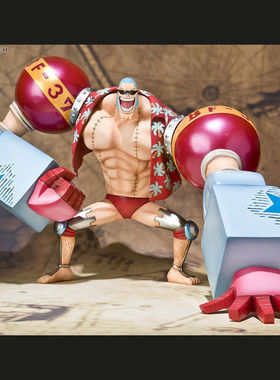 万代Figuarts zero海贼王新世界篇 2年后 两年后 弗兰奇 手办