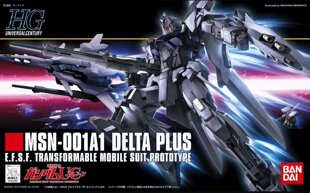 万代 HGUC 115德尔塔 百式 普拉斯Delta Plus 高达拼装模型1/144