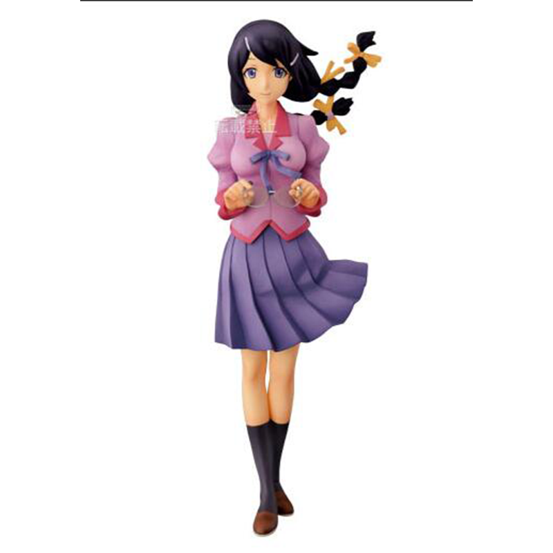 羽川翼景品手办摆件眼镜厂