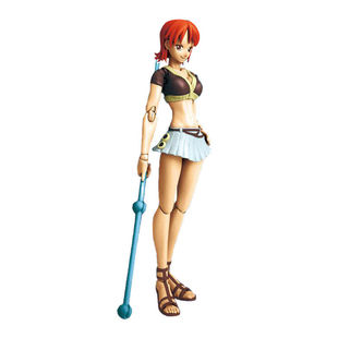 万代 SHF 海贼王 天候棒 娜美 可动手办成品摆件
