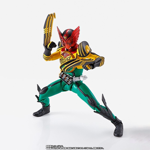 万代 假面骑士 SHF 真骨雕 欧兹 000 鹰虎蝗 超级联组 可动成品