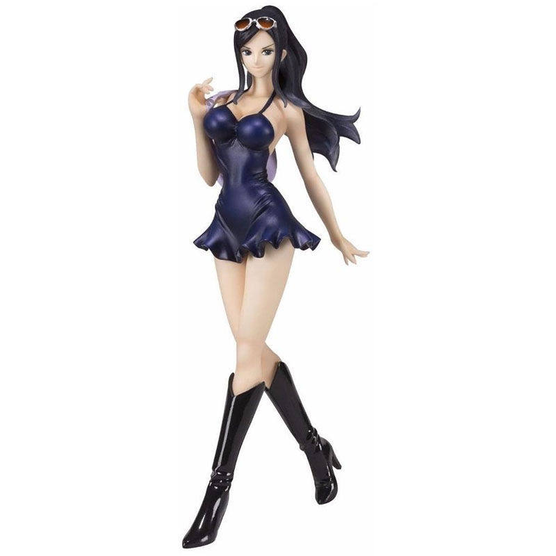 万代Figuarts ZERO海贼王 罗宾 德雷斯罗萨 蓝色晚礼服背包 手办
