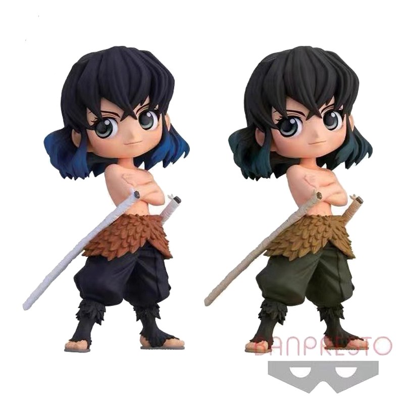 眼镜厂 q版 鬼灭之刃 嘴平伊之助 无头套 原色 异色 景品手办摆件