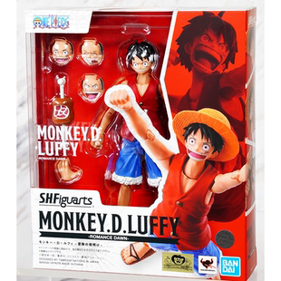 万代 海贼王 SHF 路飞 索隆 冒险序幕 可动手办 动漫周边
