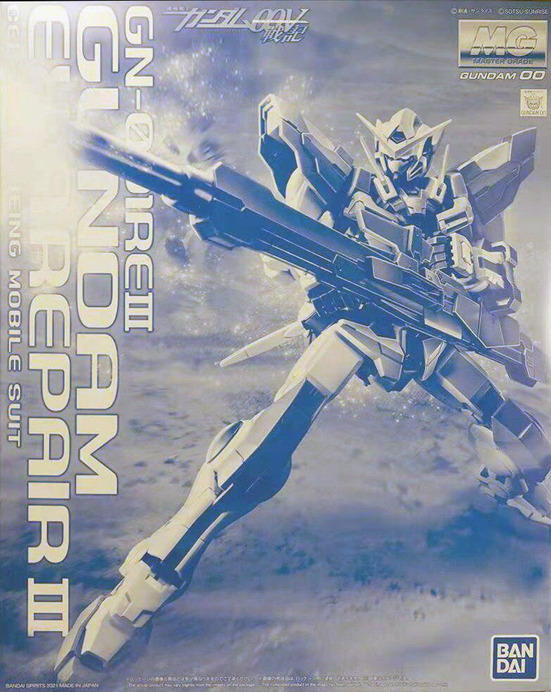 万代 MG 1/100 机动战士 能天使高达 敢达 R3 修补型  拼装模型图片