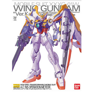 万代 MG 飞翼WING KA卡版 Ver Ka 敢达 1/100高达拼装模型