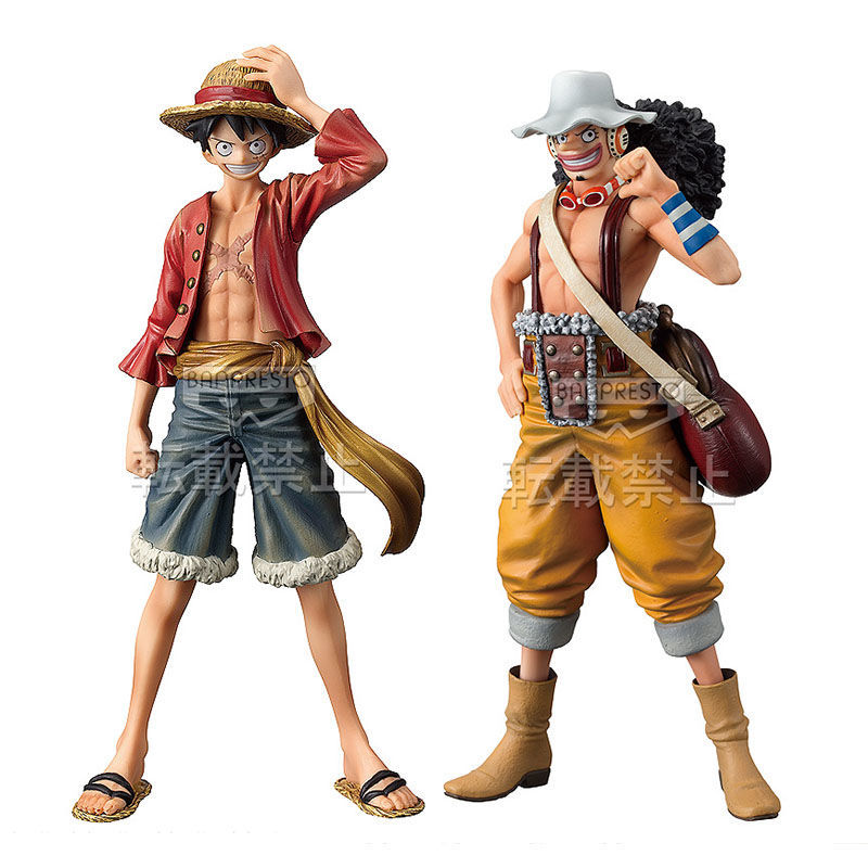 眼镜厂 海贼王 dx 伟大航路男人 路飞 乌索普 组立景品手办