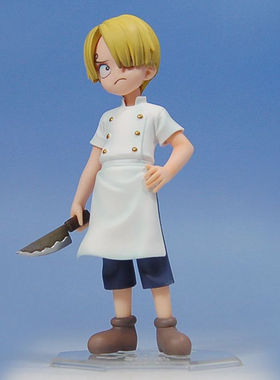 Megahouse 海贼王 POP CB-R1 MILD 童年 山治 再版 手办