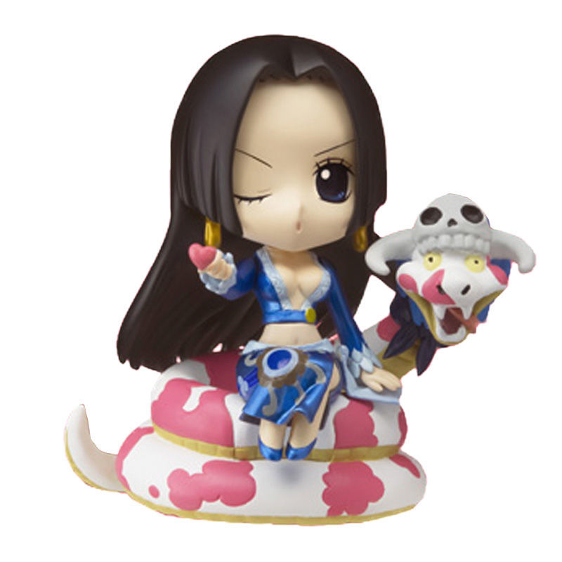 万代 chibi-arts 海贼王 九蛇 蓝衣 女帝 汉库克 粘土q版手办