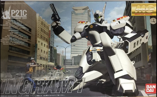 万代 MG 1/35 机动警察 1号机 英格纳姆 Ingram 拼装模型