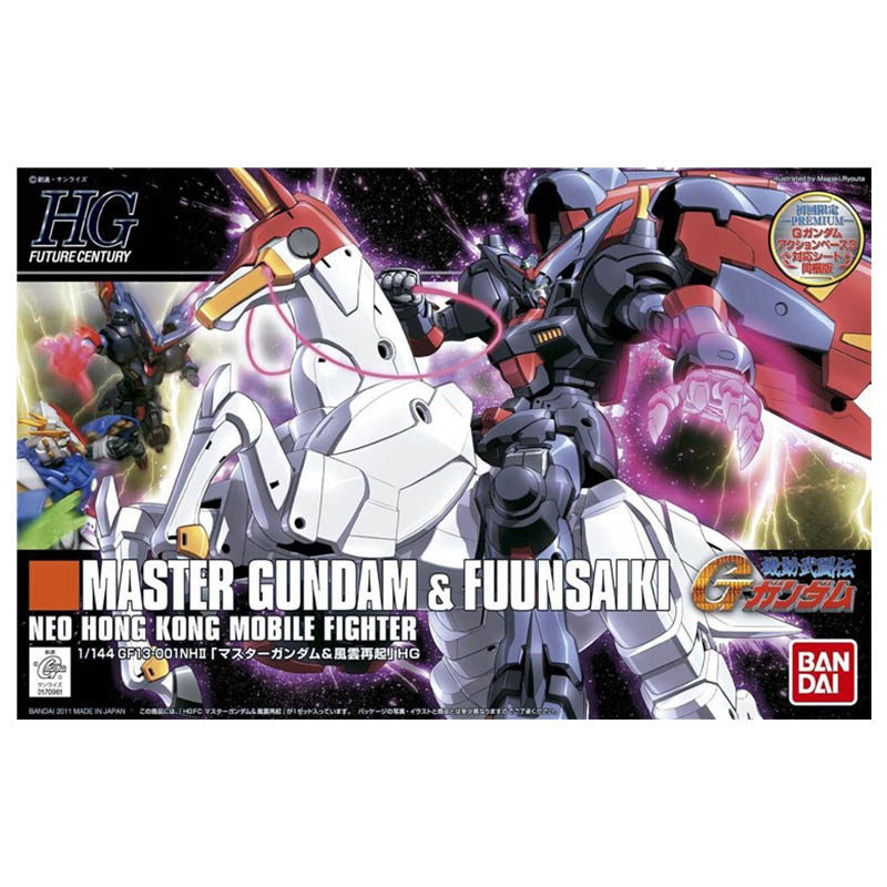 万代 hg hgfc hguc 1:144 尊者高达 东方不败 风云再起 拼装模型