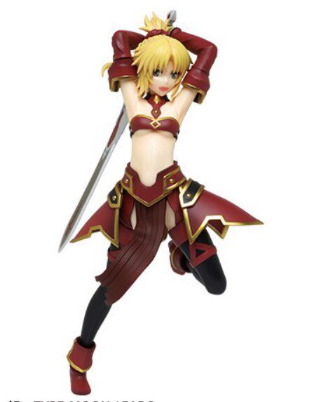 taito fate fgo 圆桌骑士 莫德雷德 小莫 红saber 景品手办