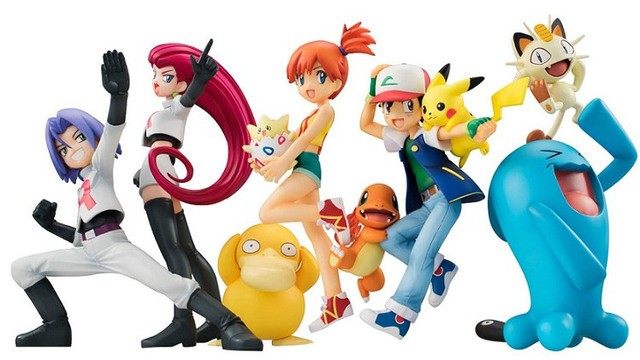 megahouse gem神奇宝贝口袋妖怪宠物精灵 小智 皮卡丘 果然翁手办