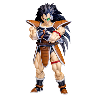 万代 魂限定 SHF 七龙珠Z 拉蒂兹 孙悟空哥哥 可动手办人偶成品