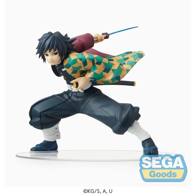 sega世嘉 鬼灭之刃 富冈义勇 水柱 拔刀 动漫周边 景品手办