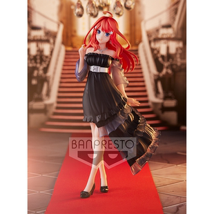 眼镜厂 五等分的花嫁 新娘 金丝雀 中野五月 黑色礼服 景品手办