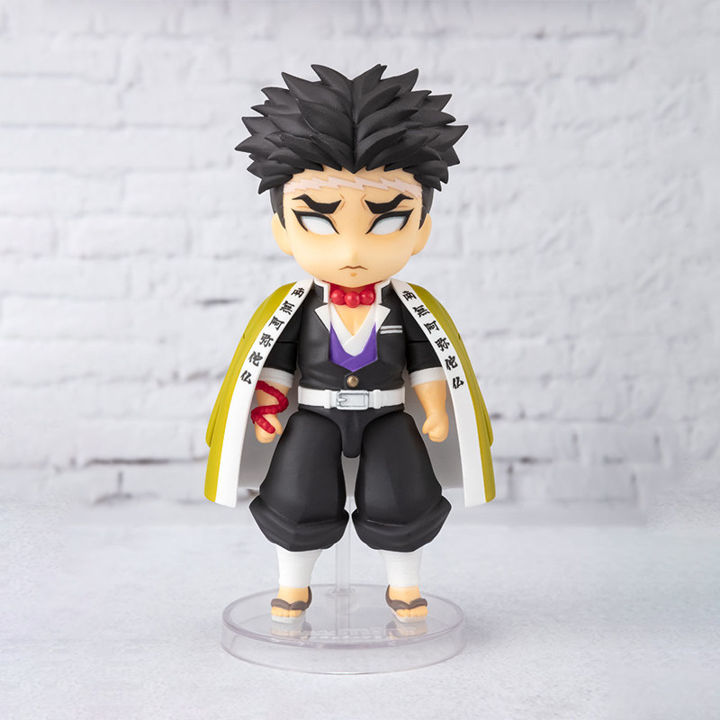 万代 figuarts mini 鬼灭之刃 鬼杀队 岩柱 悲鸣屿行冥 可动q版人