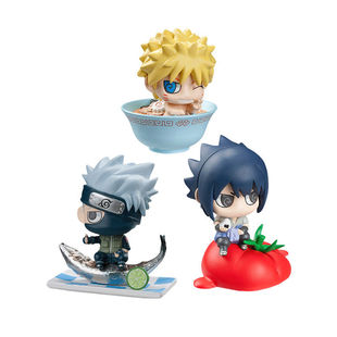 MegaHouse火影忍者蚊香眼 鸣人番茄佐助 卡卡西 盒蛋