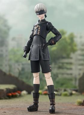 万代 尼尔机械纪元 SHF 9S 成品 手办 可动